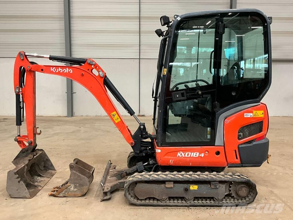 Kubota KX 018-4 Mini bageri < 7t