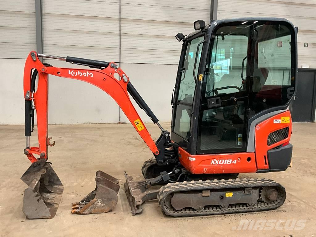Kubota KX 018-4 Mini bageri < 7t