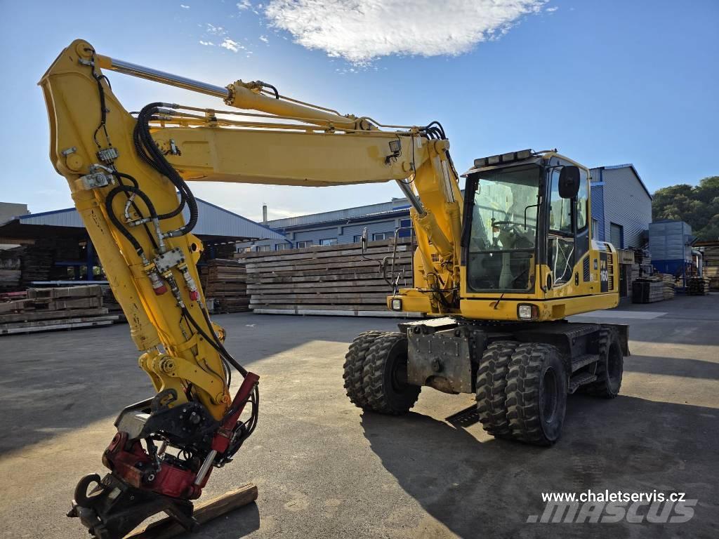 Komatsu PW 160 Bageri točkaši