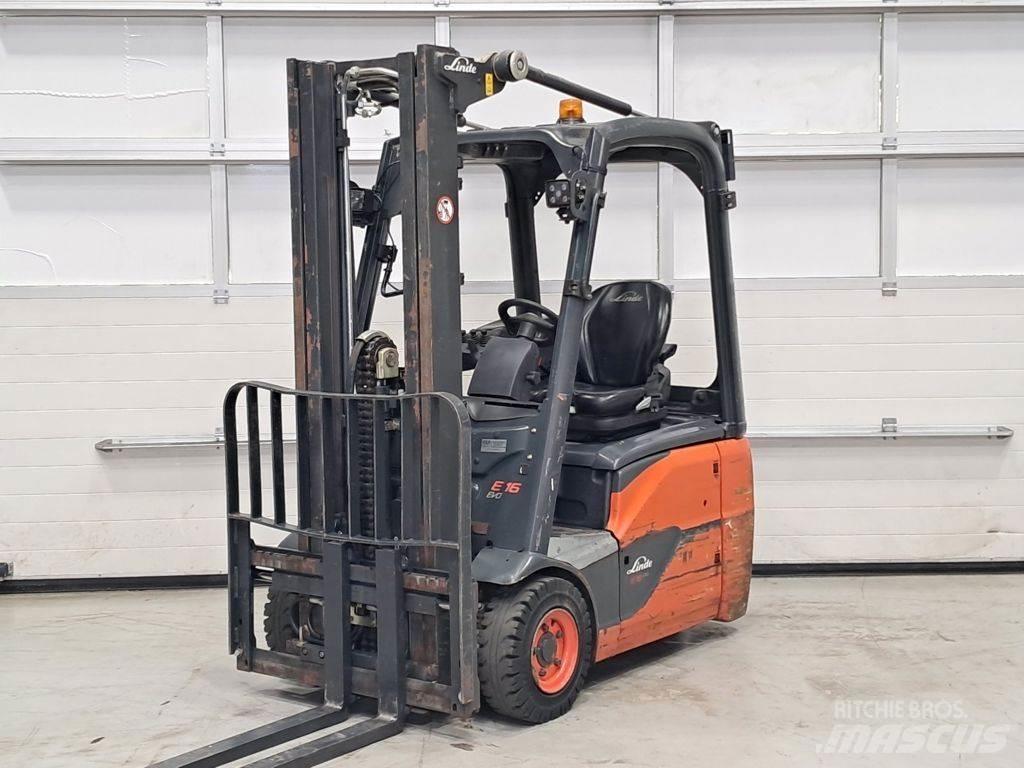 Linde E16C-02 Električni viljuškari