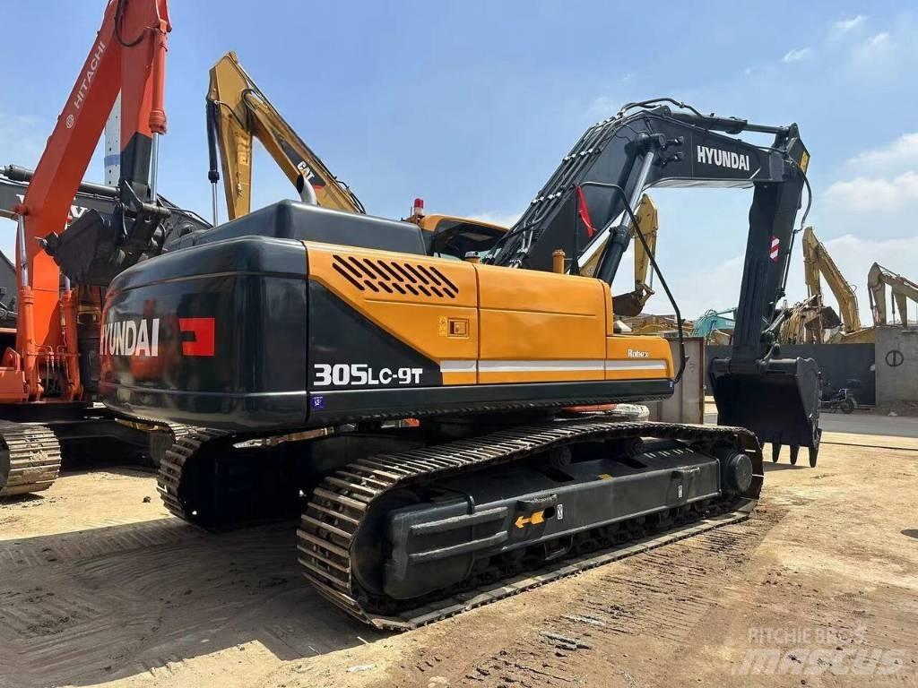 Hyundai 305 LC-9T Bageri guseničari