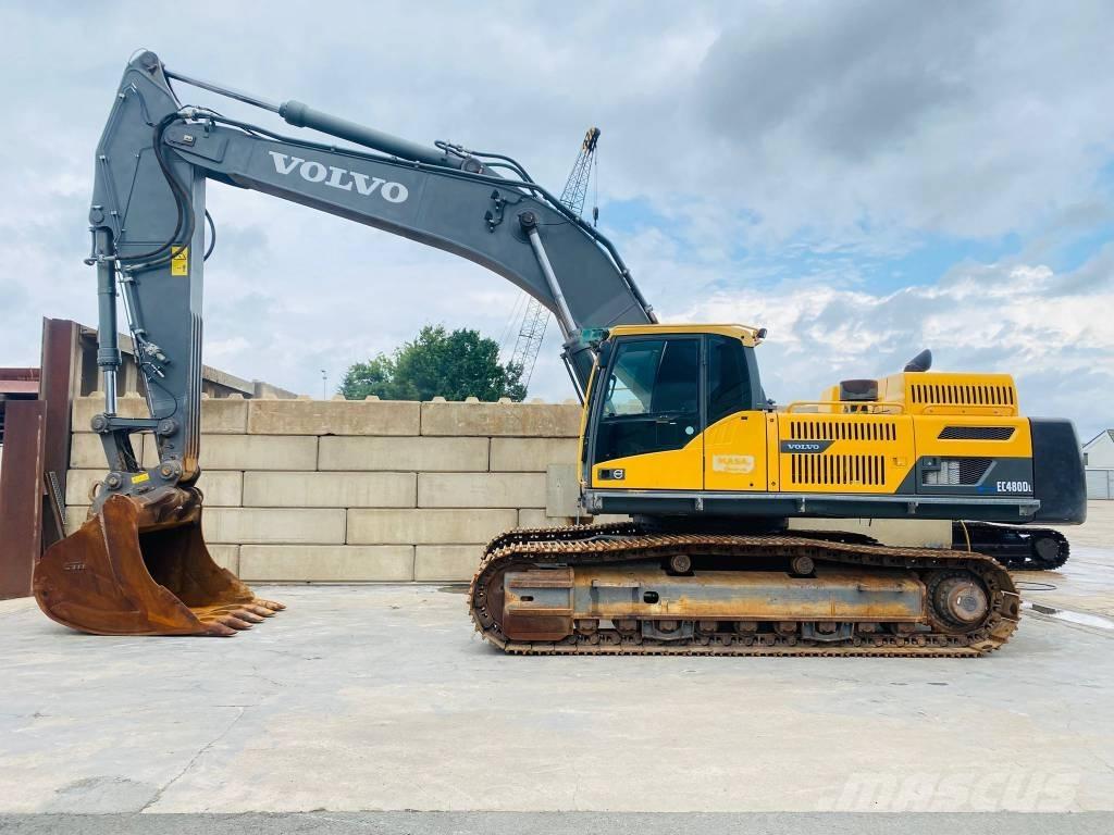 Volvo EC 480 D L Bageri guseničari
