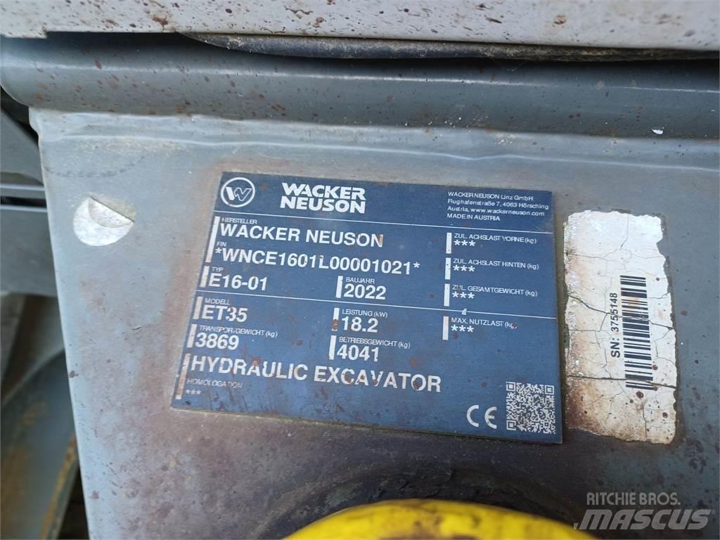 Wacker Neuson ET35 Bageri guseničari