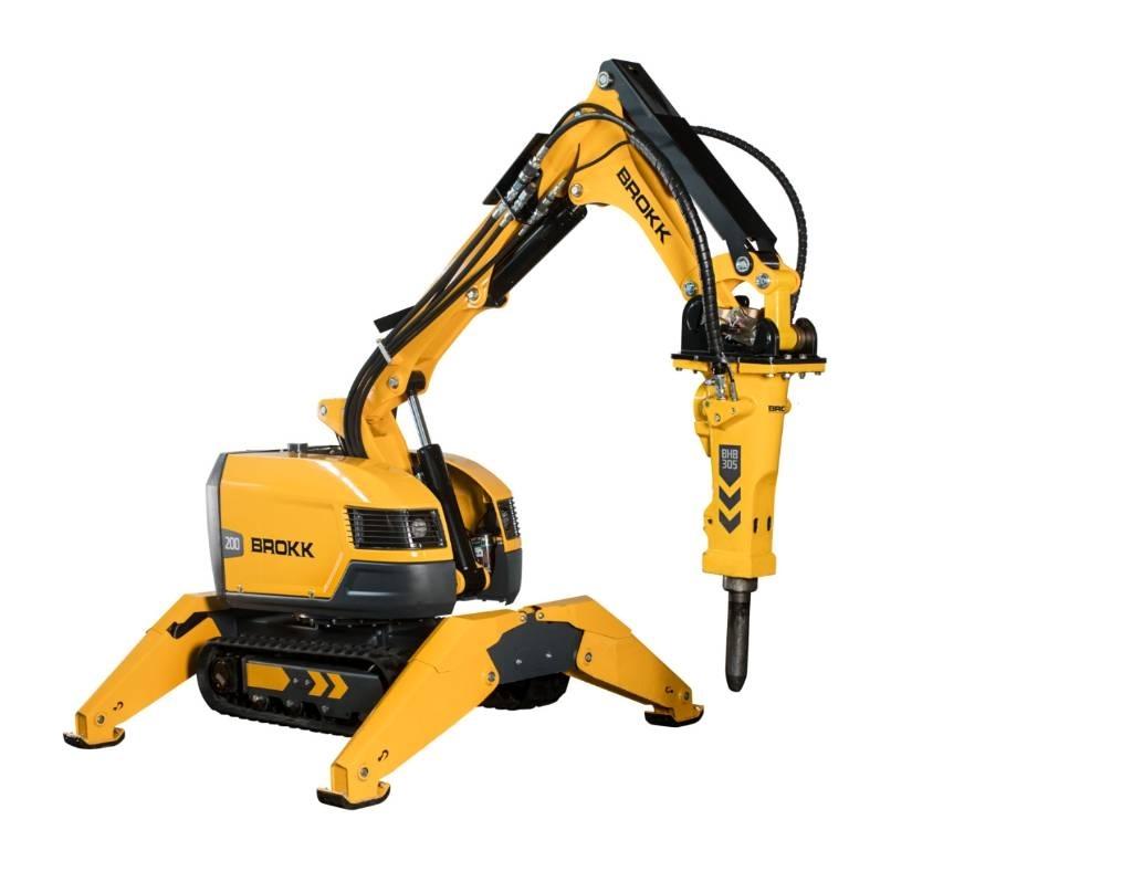 Brokk 200 Bageri za rušenje