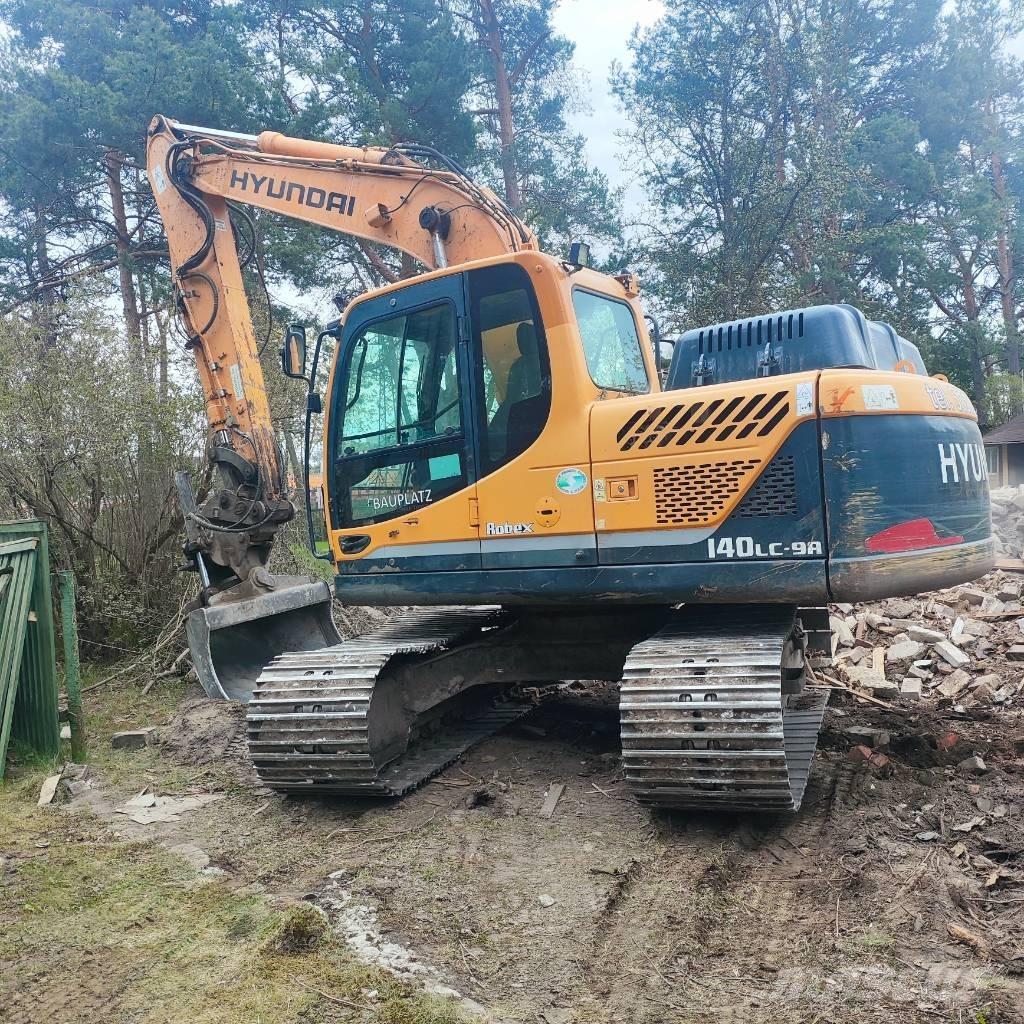 Hyundai LC 140 Bageri guseničari
