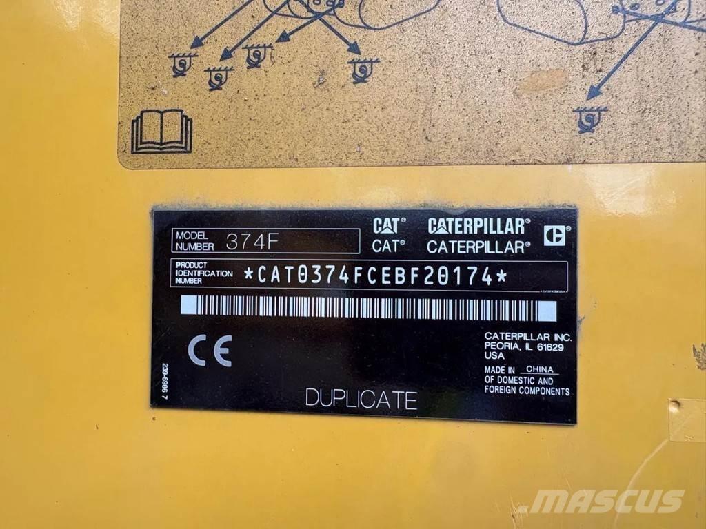 CAT 374F Bageri guseničari