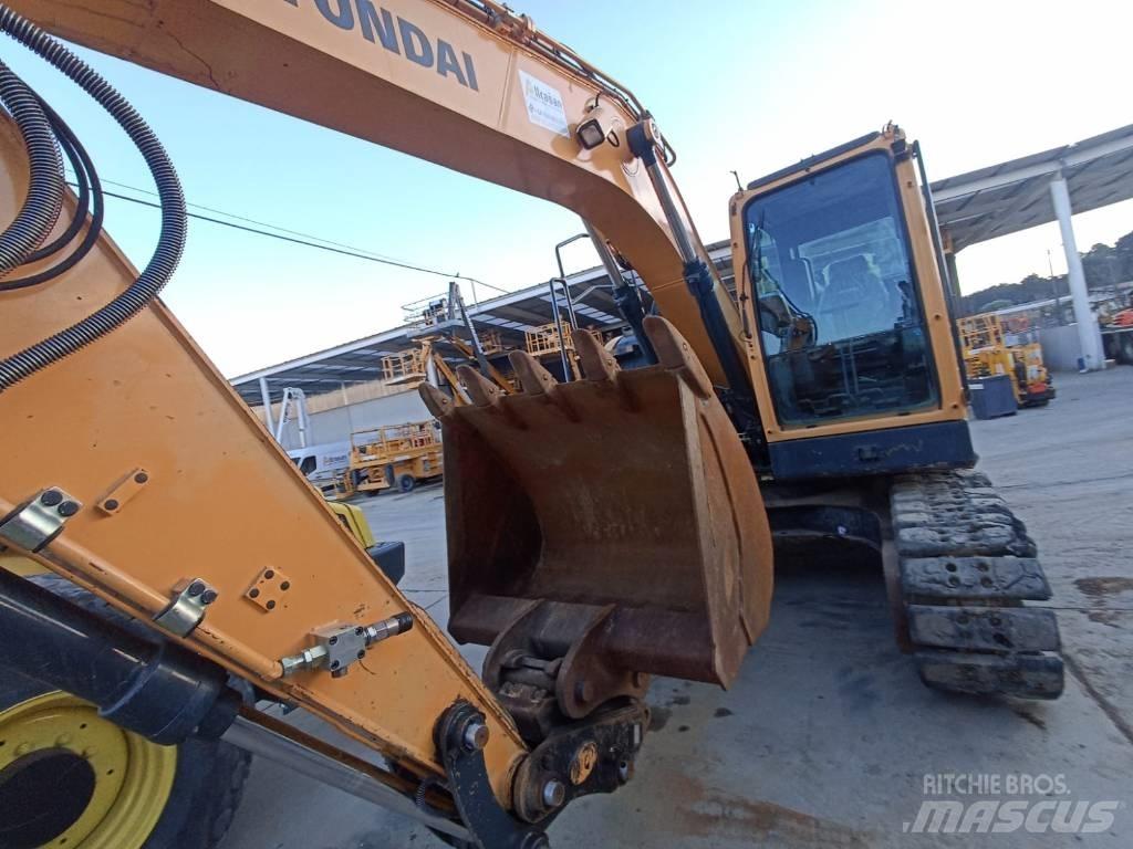 Hyundai HX 145 LCR Bageri guseničari