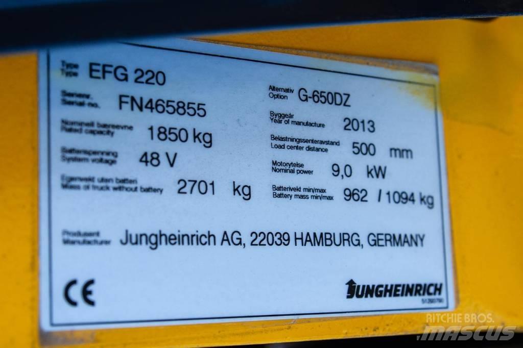 Jungheinrich EFG 220 Električni viljuškari