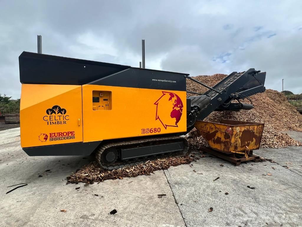 Euro Shredder ES680 Drobilice drva / čiperi
