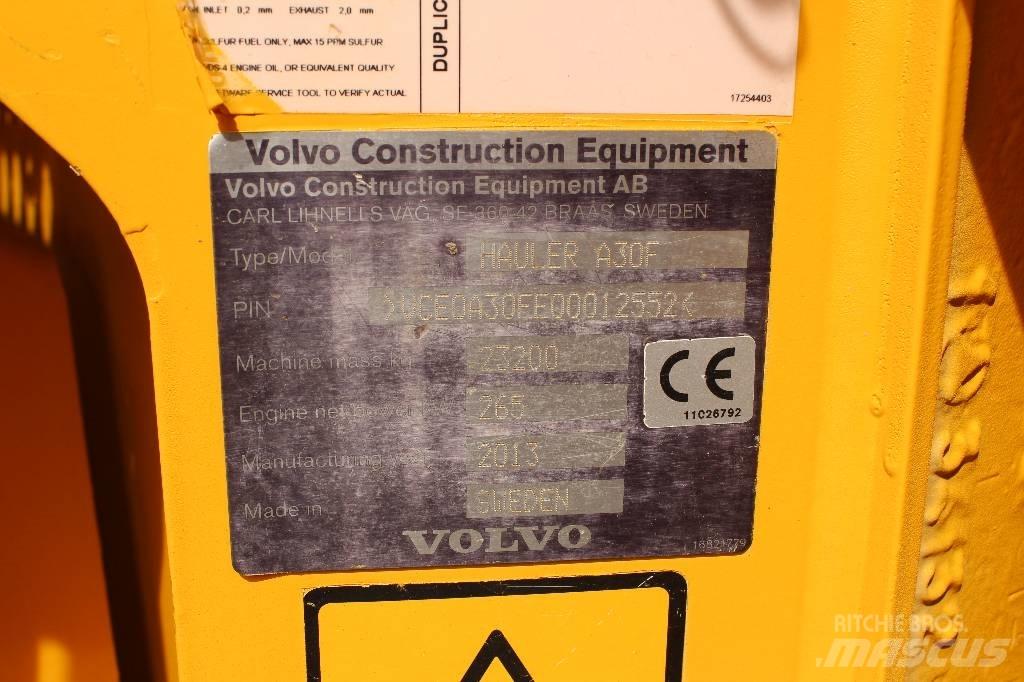 Volvo A 30 F Zglobni damperi
