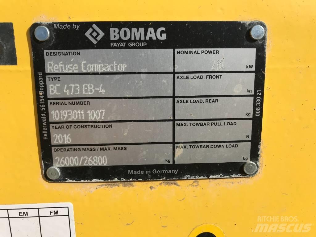 Bomag BC473EB-4 Valjci sa jednim bubnjem