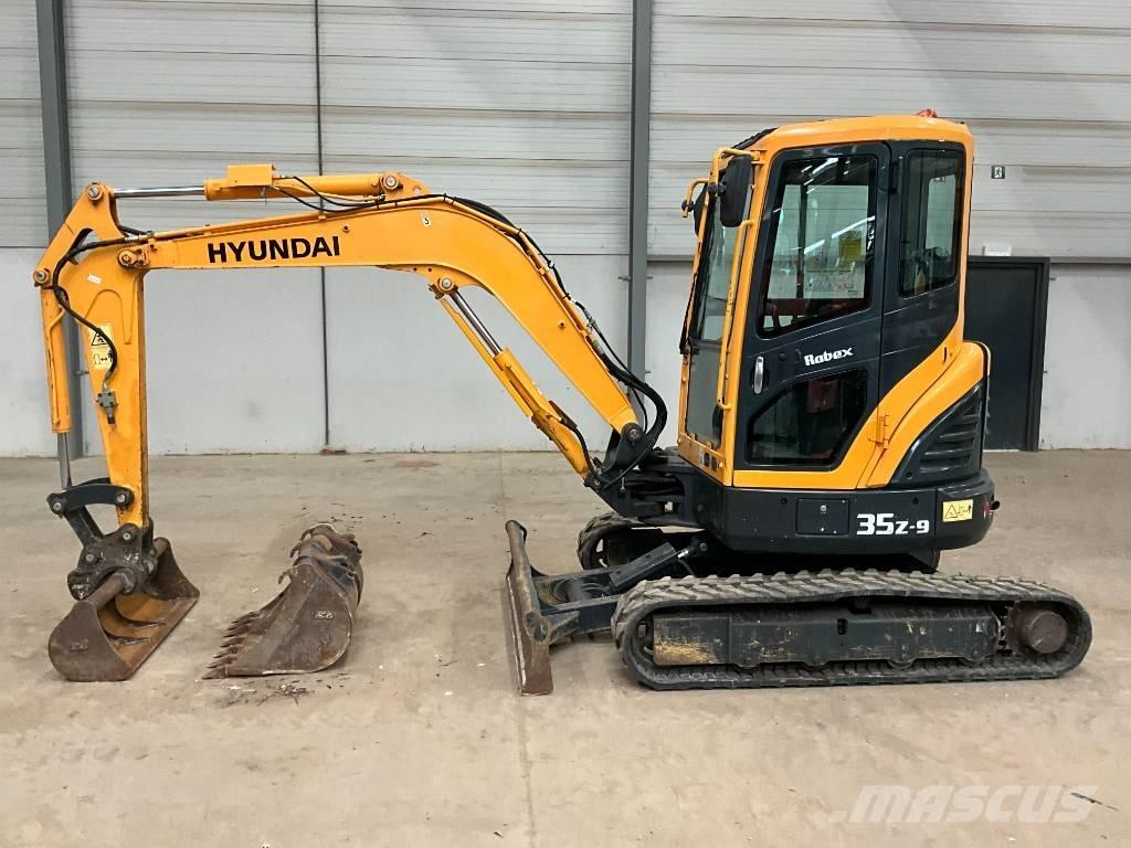 Hyundai Robex 35 Z-9 Mini bageri < 7t