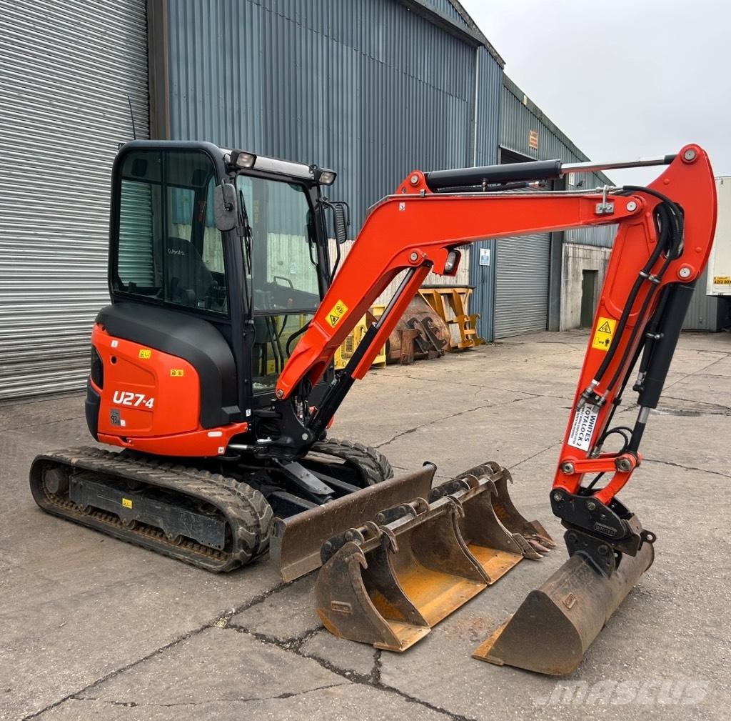 Kubota U27-4 Mini bageri < 7t