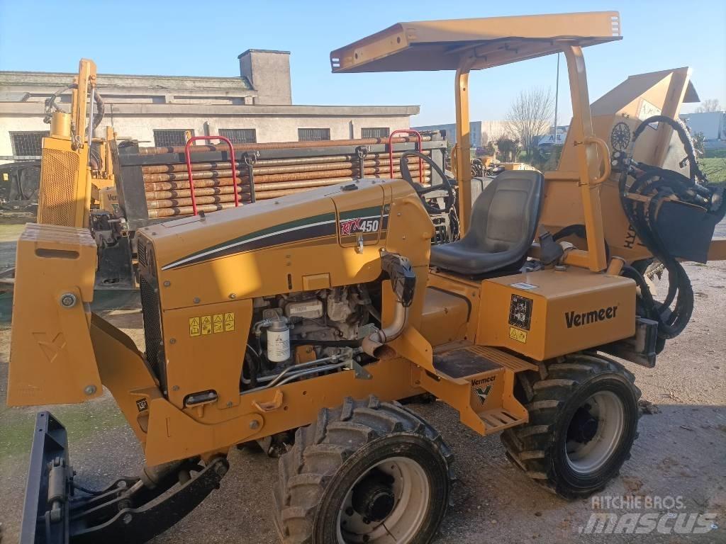 Vermeer RTX450 Rovokopači freze za kanale Trenčeri