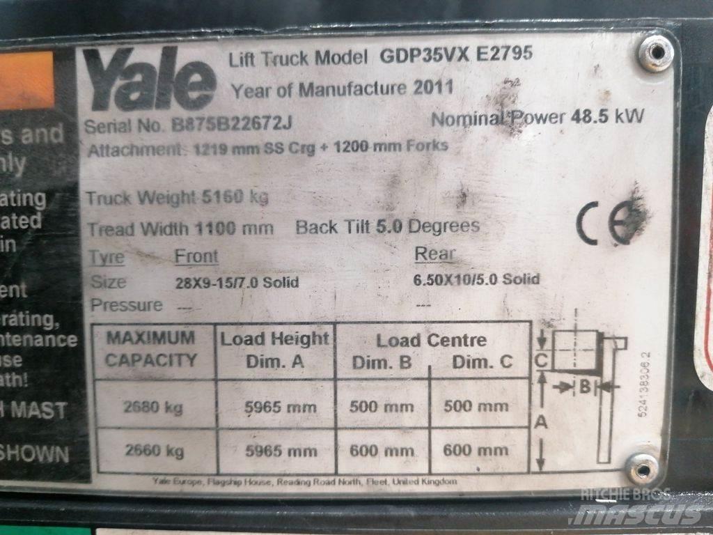 Yale GDP35VX Dizelski viljuškari