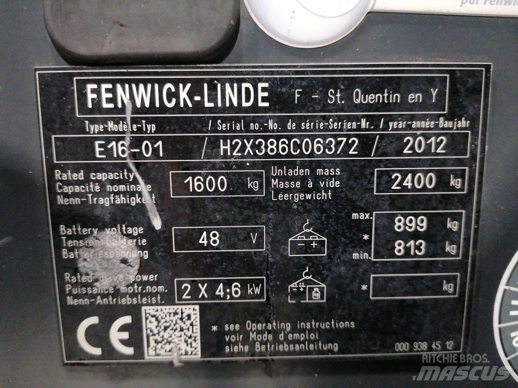 Linde E16 Električni viljuškari