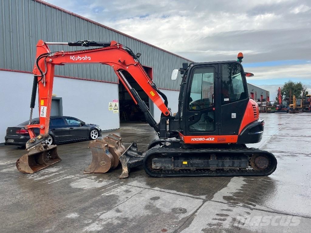 Kubota KX 080-4 Midi bageri 7t – 12t