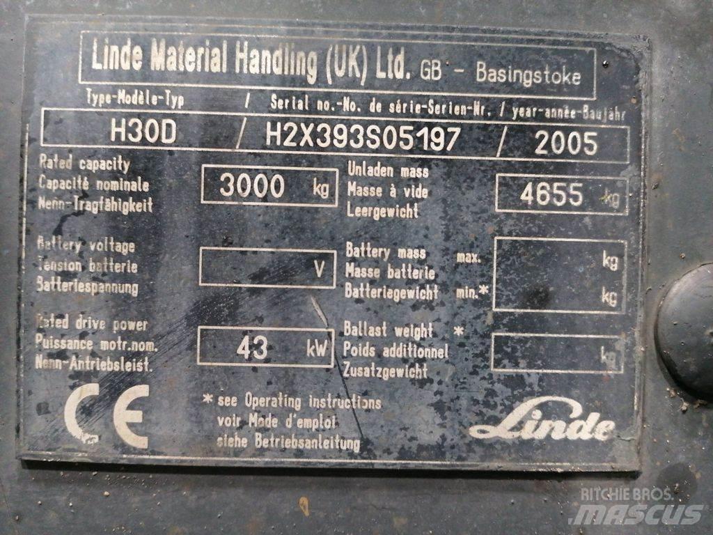 Linde H30D Dizelski viljuškari