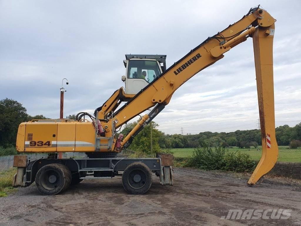 Liebherr A 934 C Bageri za prenos primarnih/sekundarnih sirovina