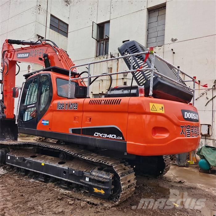 Doosan DX 340 LC Bageri guseničari