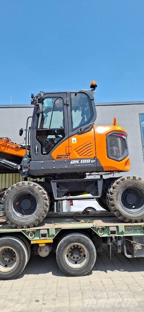 Doosan DX 100 W-7 Bageri točkaši