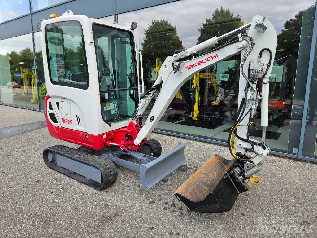 Takeuchi TB 216 Mini bageri < 7t