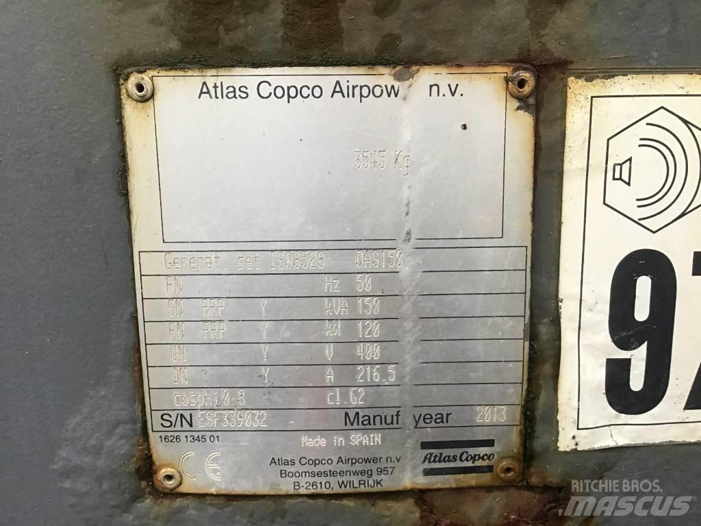 Atlas Copco QAS 150 Dizel generatori