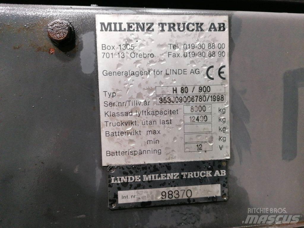 Linde H80D/900 Dizelski viljuškari