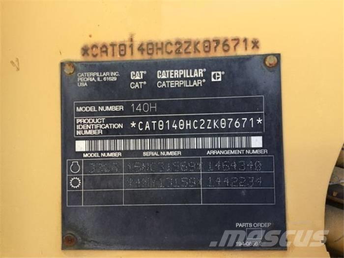 CAT 140 H Grejderi