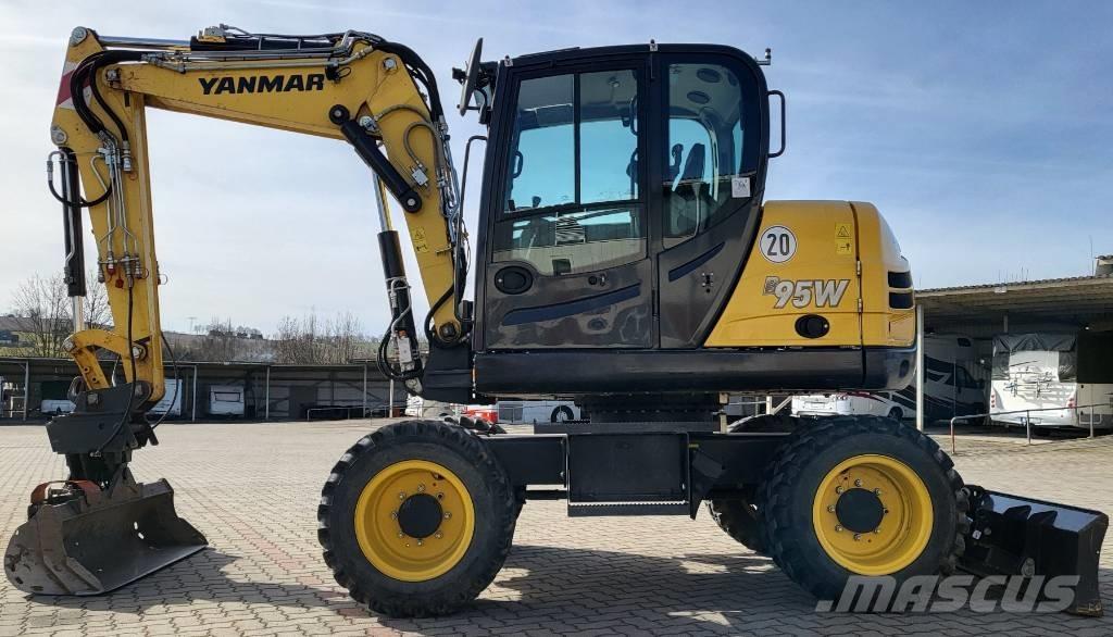 Yanmar B 95 W Bageri točkaši