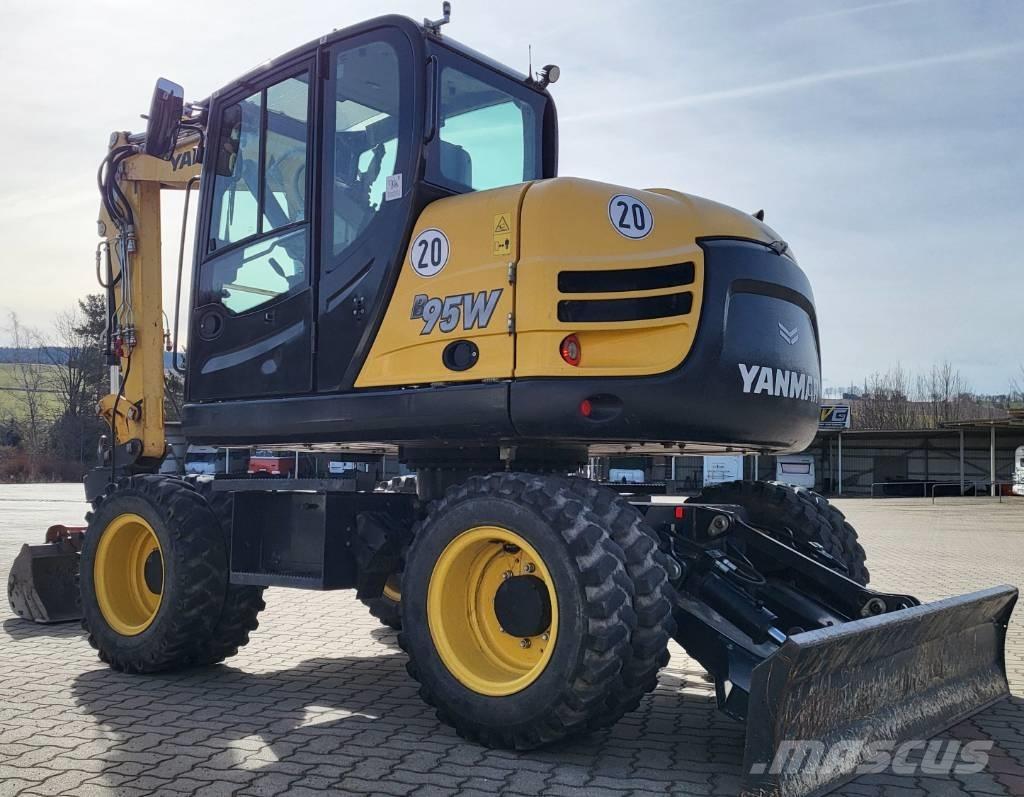 Yanmar B 95 W Bageri točkaši