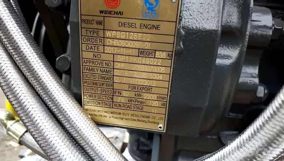 Weichai WP6G125E22 Motori za građevinarstvo