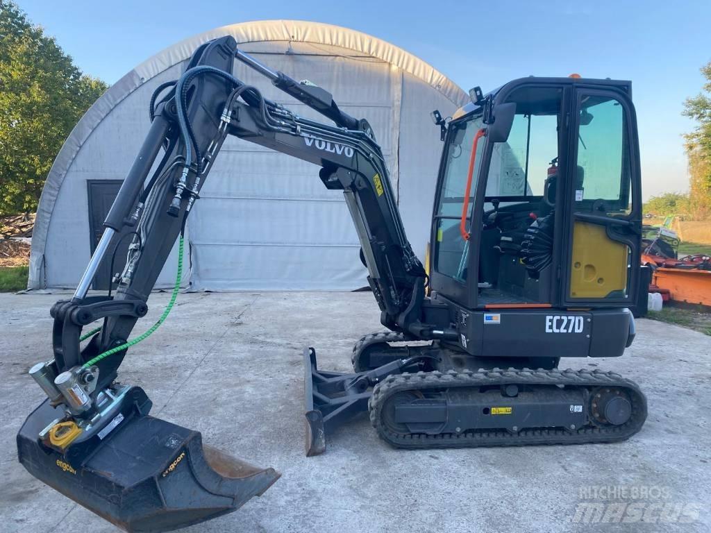 Volvo EC 27 D Mini bageri < 7t
