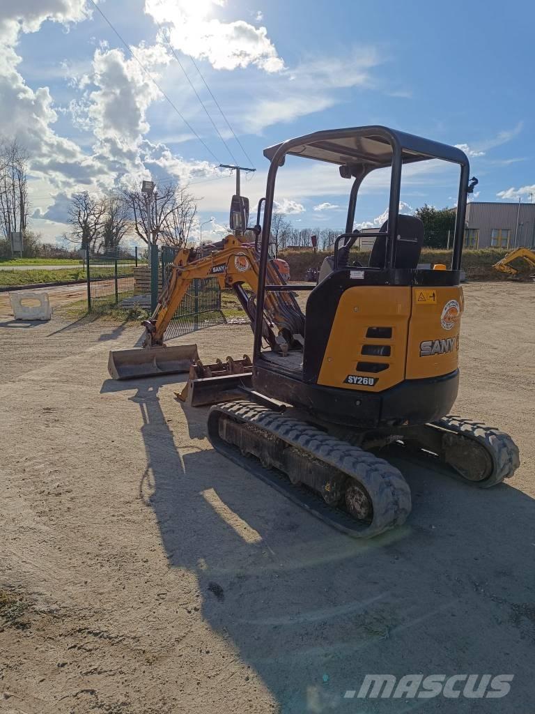 Sany SY 26 U Mini bageri < 7t