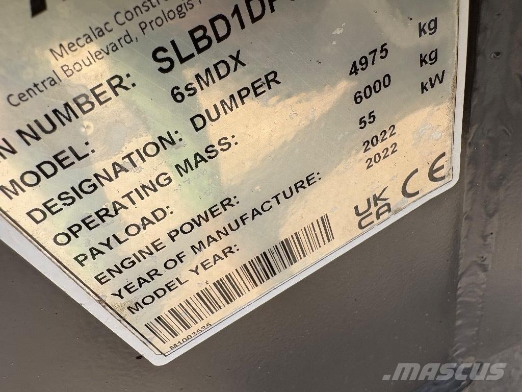 Mecalac 6 SMDX Damperi za gradilište