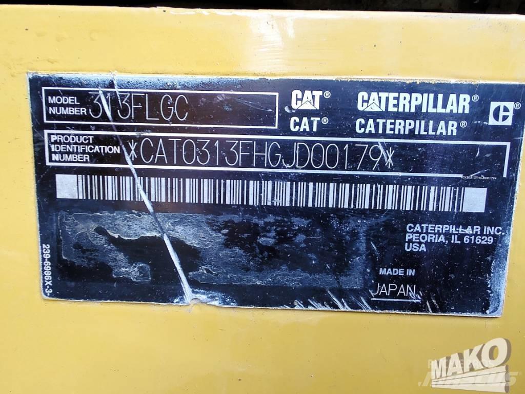 CAT 313 Bageri guseničari