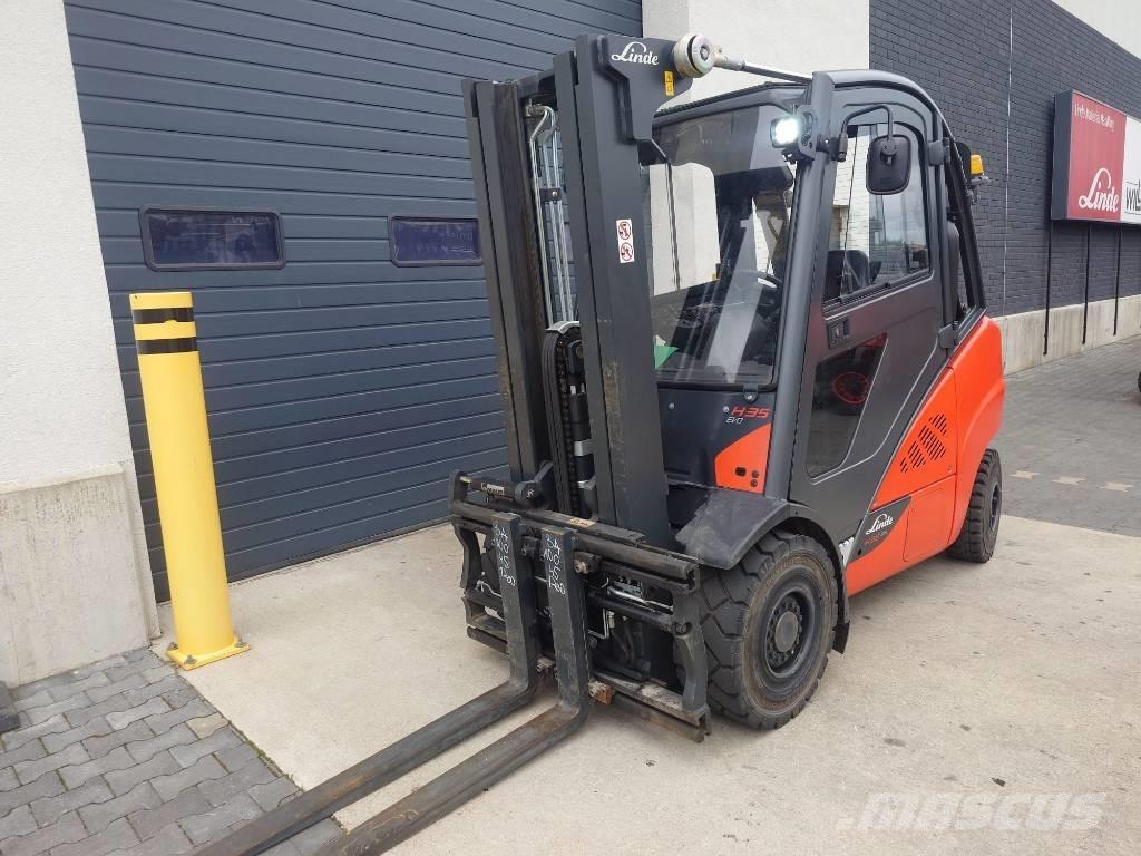 Linde H35T/393-02 Plinski viljuškari
