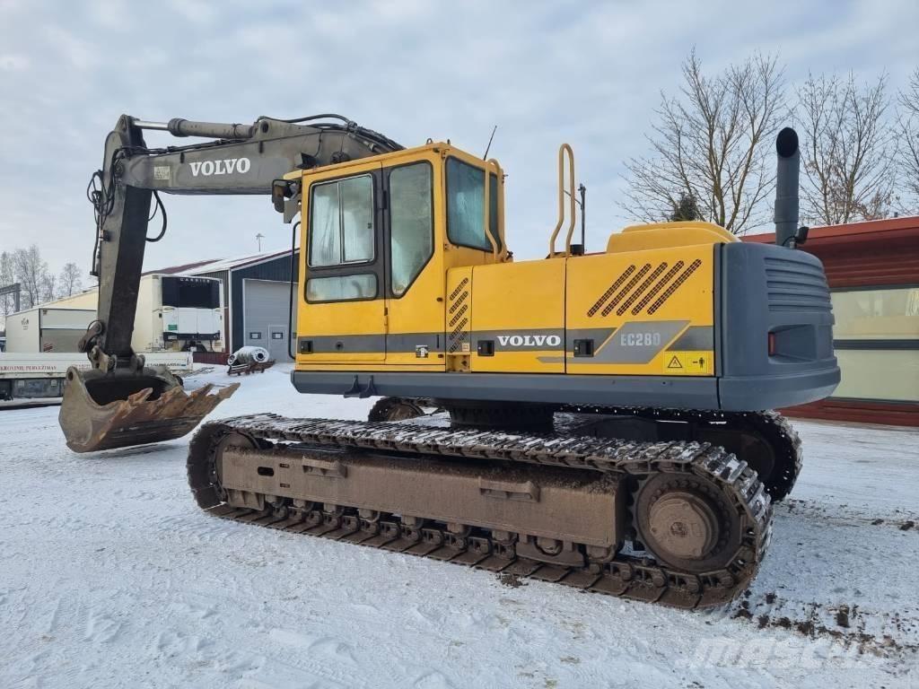 Volvo EC280 LC Bageri guseničari