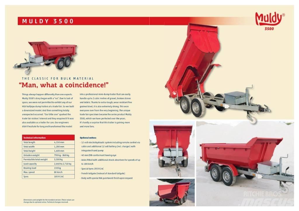  Muldy 3500 Kiperi prikolice