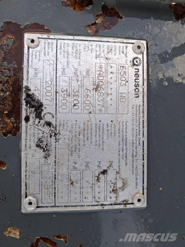 Neuson 6503 WD Bageri točkaši