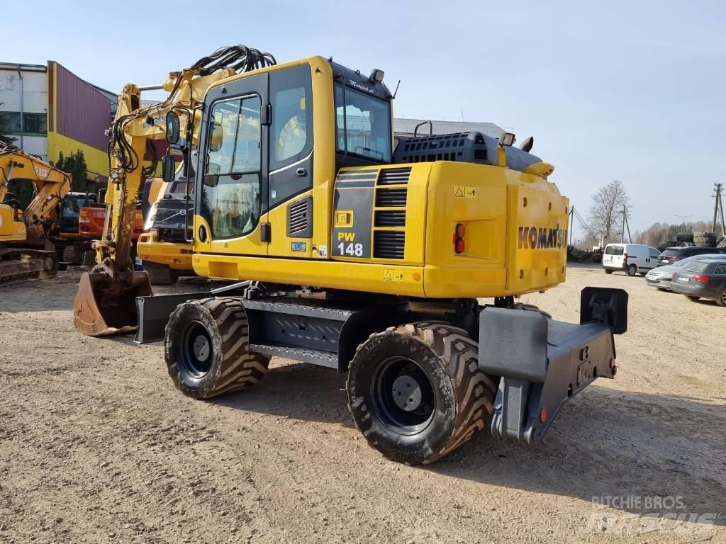 Komatsu PW 148-8 Bageri točkaši