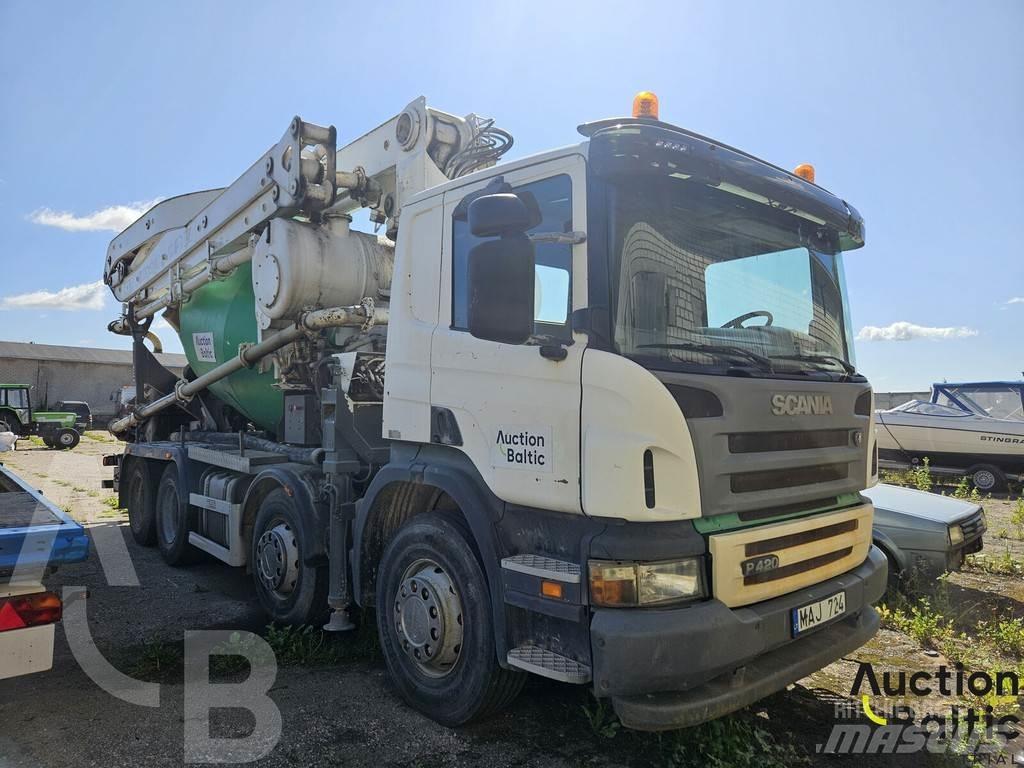 Scania P 420 Kamionske beton pumpe