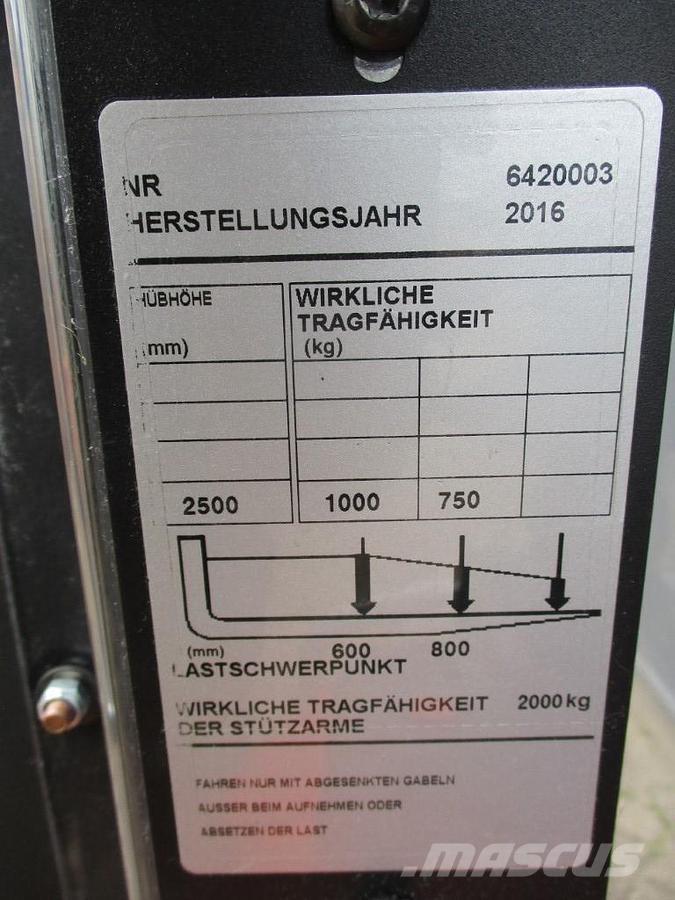 BT SPE200D Nisko podizni električni viljuškar sa stajalištom