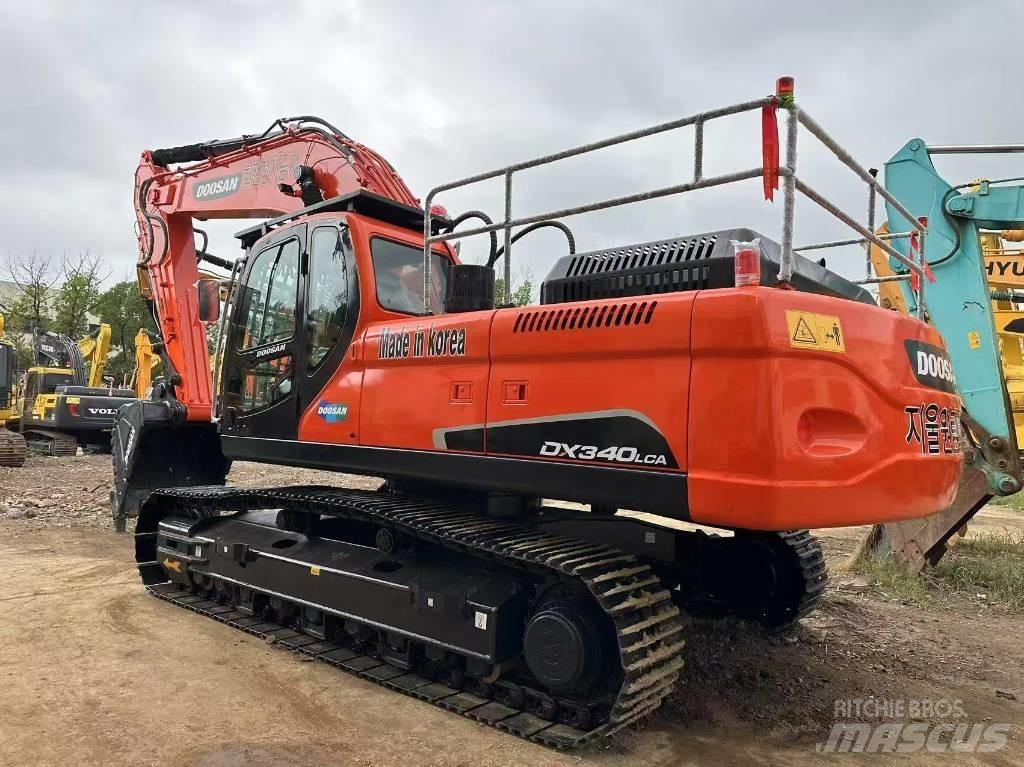 Doosan DX 340 LCA Bageri guseničari