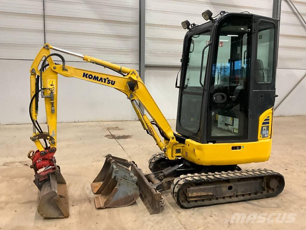 Komatsu PC 16 R-3 Mini bageri < 7t