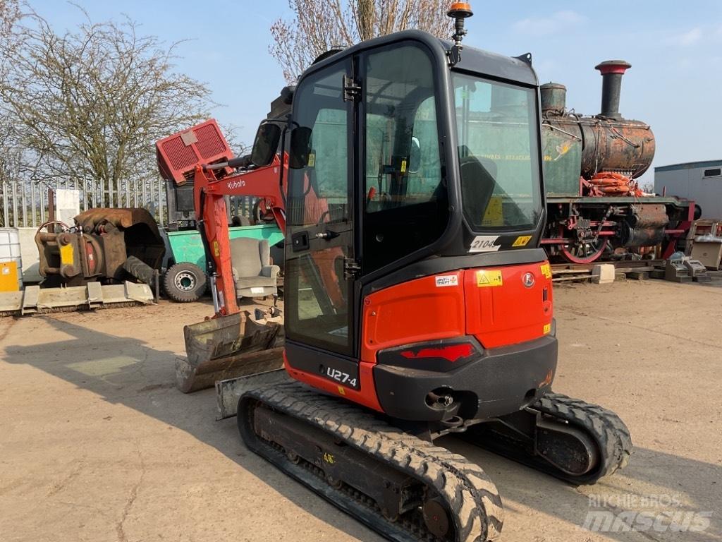 Kubota U27-4 Mini bageri < 7t