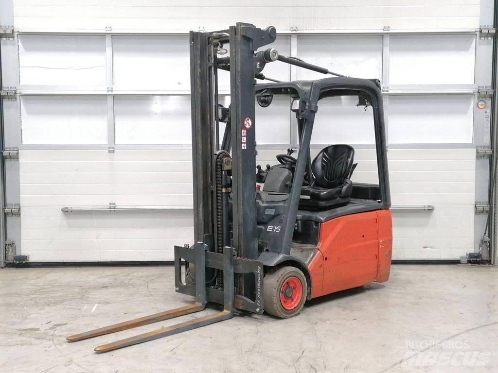 Linde E16-01 Električni viljuškari