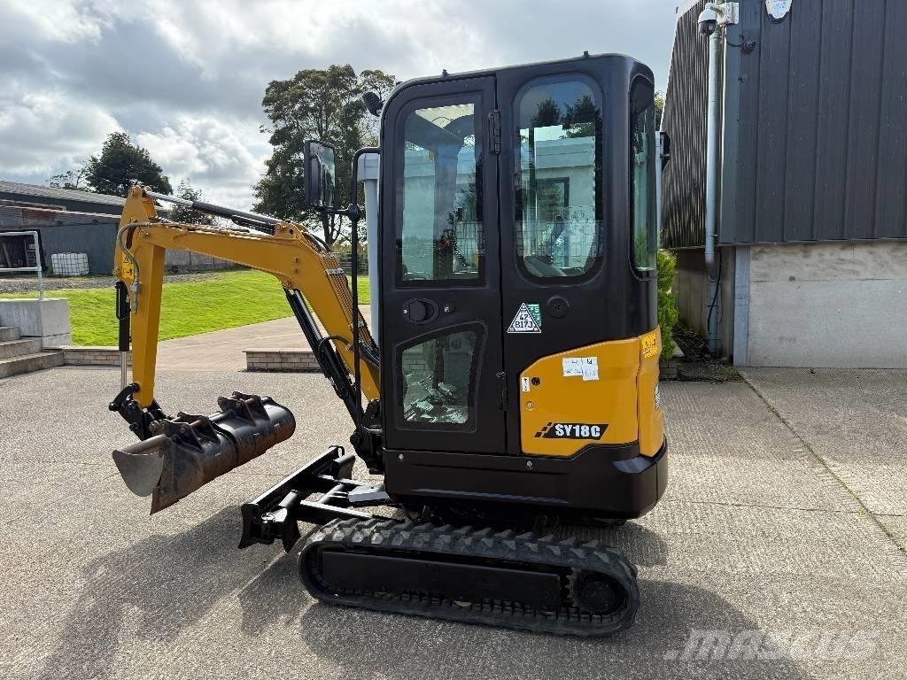 Sany SY 18 C Mini bageri < 7t