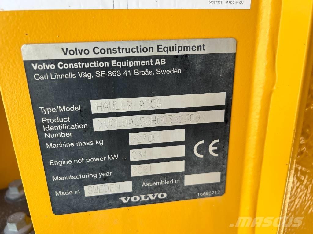 Volvo A25G Zglobni damperi