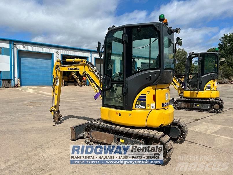 Komatsu PC 26 MR Mini bageri < 7t